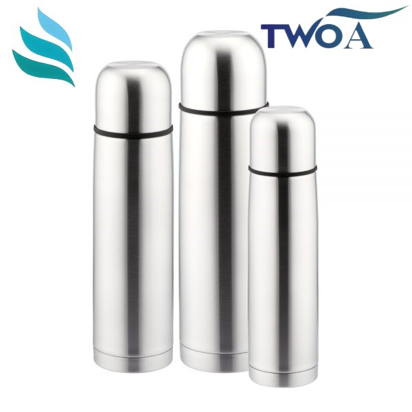 Stainless Steel Bullet Flask Plain Body