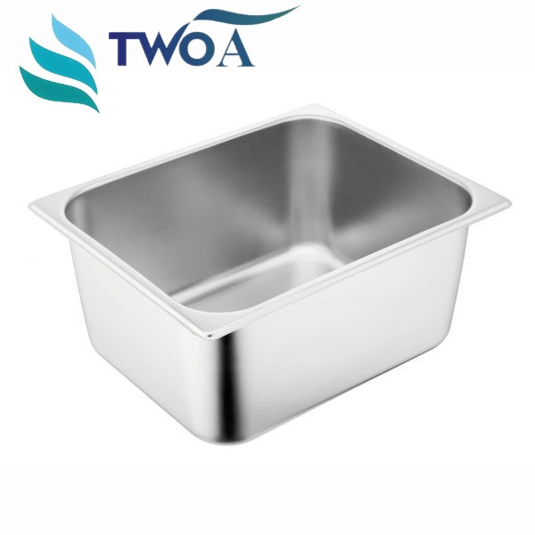 1-2 Size Stainless Steel Gastronorm Pan - Image 3