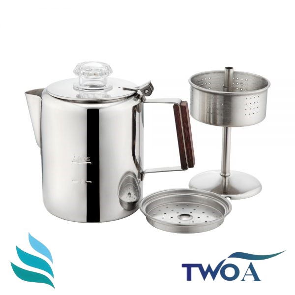 3 Cups Stainless Steel Coffee Percolator