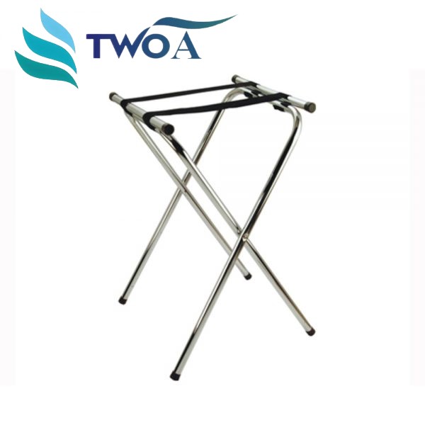Chrome Plated Deluxe Tray Stand